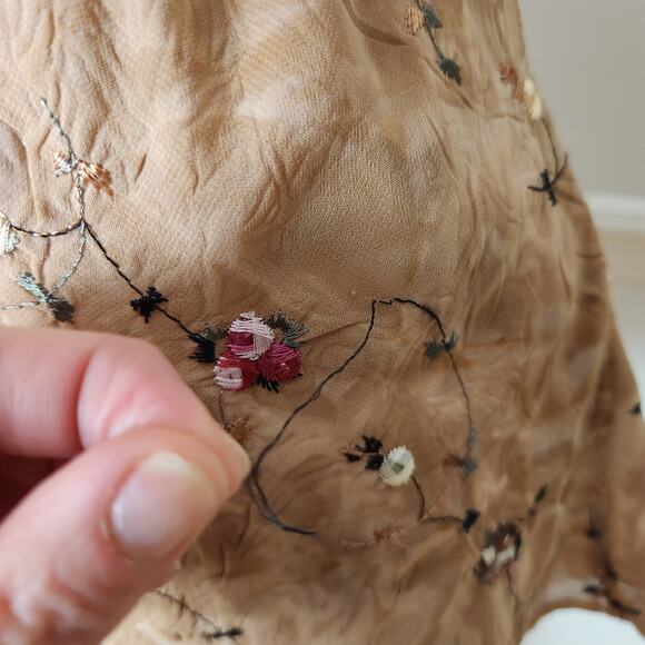 Vtg 90s Y2K B Moss Tank Top Size Medium Womens Fairy Grunge Babydoll WhimsiGoth - Picture 12 of 13